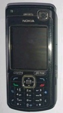Telefono Nokia N70 Nero Non Funzionante Per Pezzi Di Ricambio O Collezione