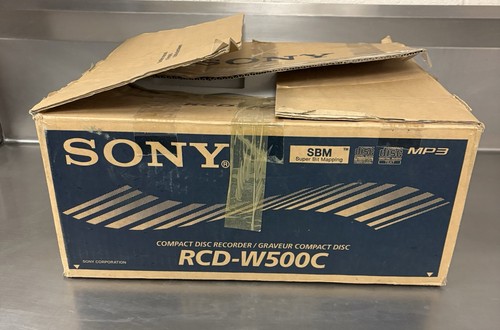 Sony rcd w500c - sony, registratore