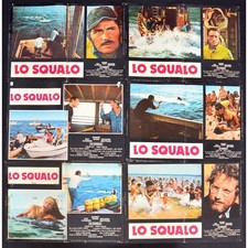 fotobuste LO SQUALO jaws robert shaw scheider dreyfuss steven spielberg F101