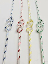  Rigging corda yacht poliestere intrecciato pre allungato barca gommone 2 mm 4 mm 5 mm