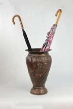 Porta ombrelli vintage in rame