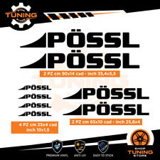 Kit Adesivi Camper Decalcomania Possl - versione B