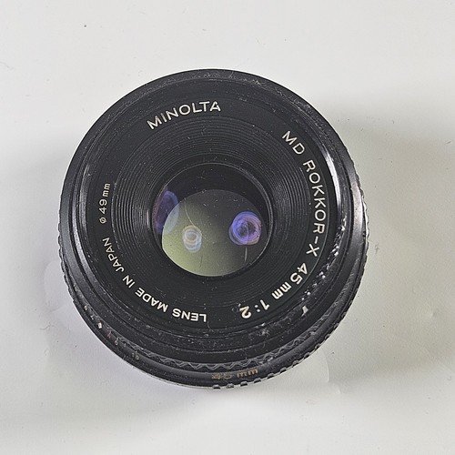 Minolta rokkor mm - md, f/2