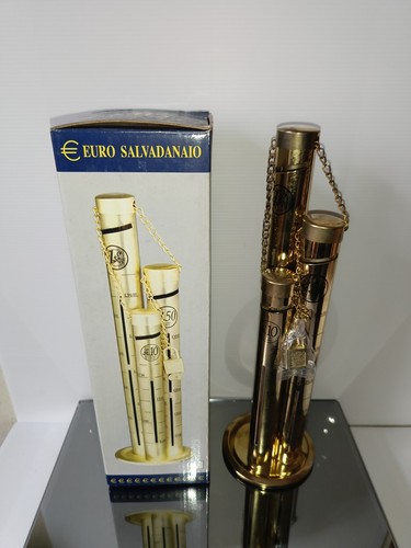 Euro salvadanaio metallo - euro,