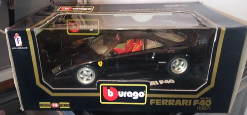 Ferrari f40 nera - nera, con