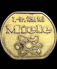 GETTONE LAVAGGIO MIELE MACCHINA LAVATRICE TOKEN JETON