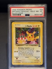 Birthday Pikachu Holo #24
