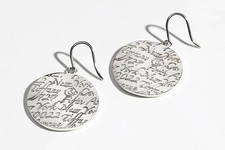 Orecchini Tiffany Note Argento