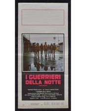 locandina originale I GUERRIERI DELLA NOTTE the warriors 1 edizione italiana 197