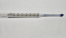 TERMOMETRO PER DISTILLATORE FERRARI GROUP IN VETRO CON CONTENITORE IN PLASTICA