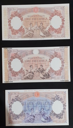 Banconote capranesi - banconote,