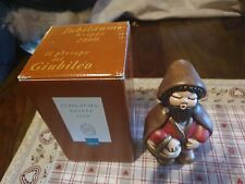 Uomo Con Cesta Presepe Giubileo Thun Nuovo Con Scatola