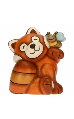 Thun panda rosso con ape - thun,