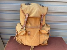 AWESOME Vintage Canvas Leather