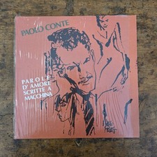 LP Paolo Conte - Parole D'Amore Scritte A Macchina CGD 9031 72778-1 1990 