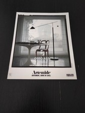 LAMPADA DA TERRA NESTORE DESIGN CARLO FORCOLINI ARTEMIDE LUCE 1994 AD PUBBLICITA