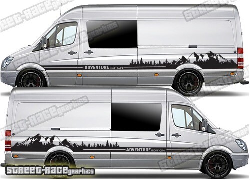 Decalcomanie camper van - decalcomanie,