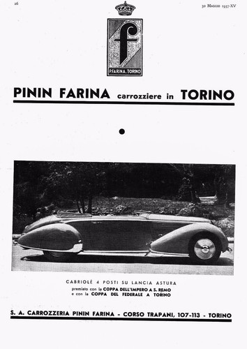 Pubbl 1937 auto lancia - pubbl.1937,