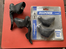 Campagnolo Ergopower 9 Speed Record Carbon brake levers comandi cambio freno