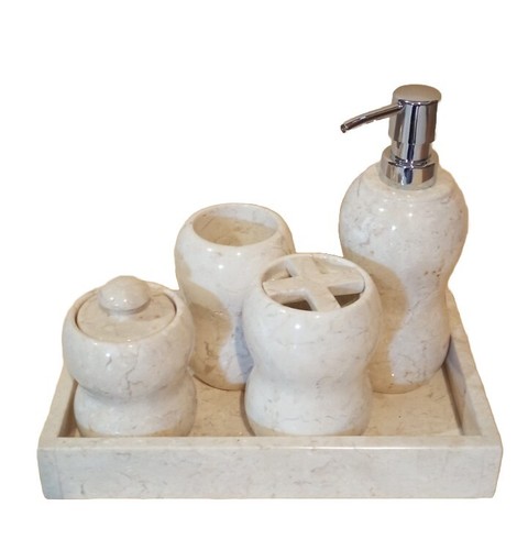 Accessori bagno marmo - in,