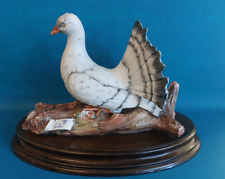 SARTORI CAPODIMONTE COLOMBA DELLA PACE ! PASQUA  STATUINA PORCELLANA GRANDE!