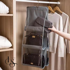 Organizer Borse da Appendere Armadio Salvaspazio Organizzatore Porta Borsa