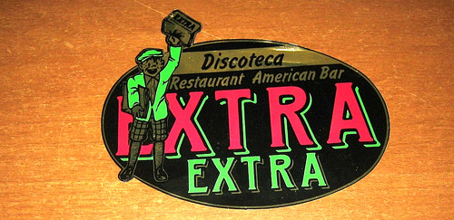 Adesivo discoteca extra anni - extra,