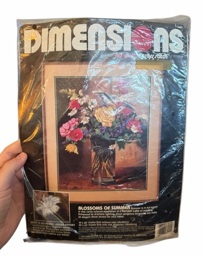 Dimensioni punto croce fiori - dimensioni,