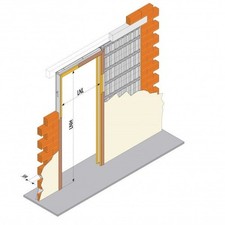Controtelaio per porta