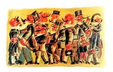 Franz Borghese Litografia numerata, firmata e certificata cm. 70 x 50.