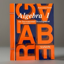 Algebra 1 Homeschool Packet (Answer Key) — 1998, Paperback, Third Edition
