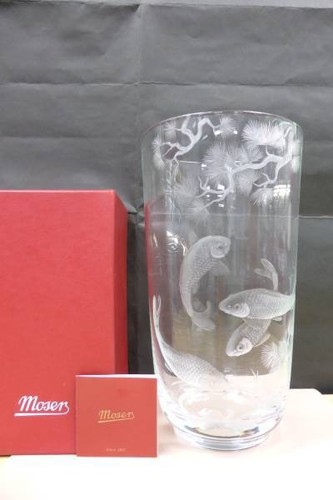 Moser vaso fiori vetro - fiori,