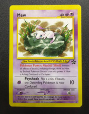 Mew Black Star Promo 47 Carta