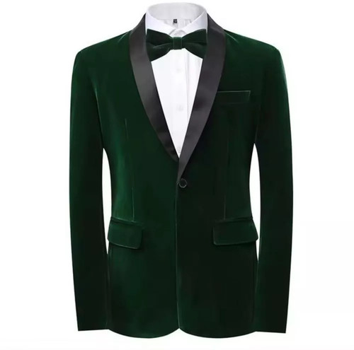 Giacca uomo verde scuro - giacca,