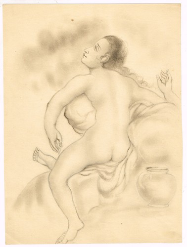Arte disegno mano su - di, a