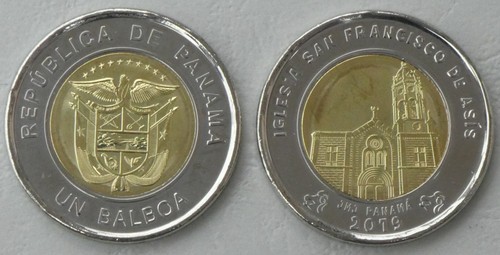 Panama balboa 2019 serie - panama, 1