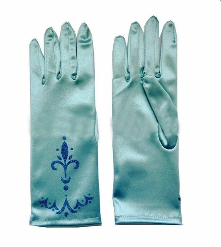 Guanti principessa frozen blu - guanti,