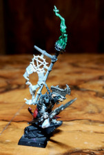 Warhammer Fantasy AoS x1 Skaven Signore della Guerra Warlord Plastic OoP Painted