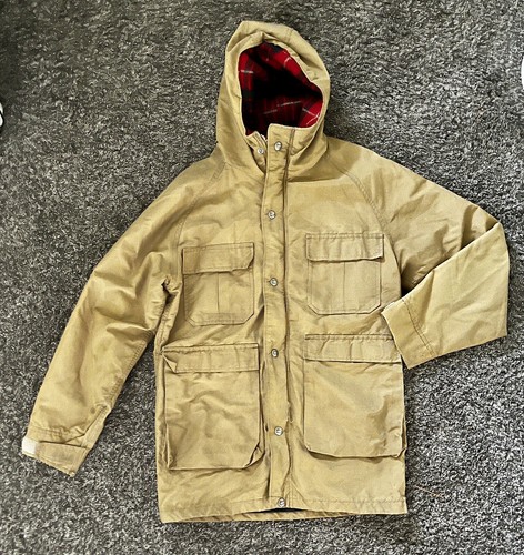 Woolrich tan parka wool - tan,