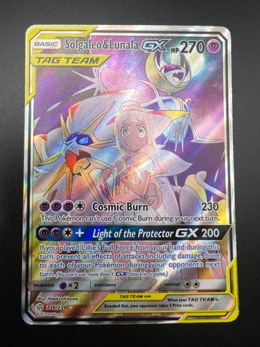 Solgaleo lunala 216 236 - &, 216/236