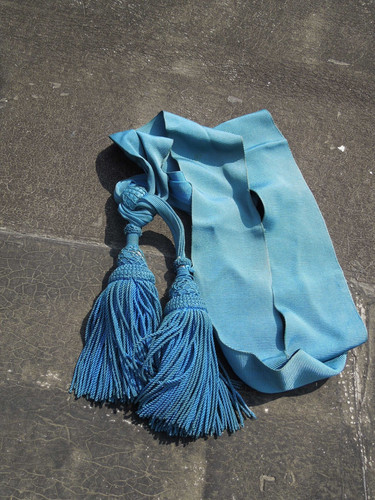 Sciarpa fascia azzurra - da, alta