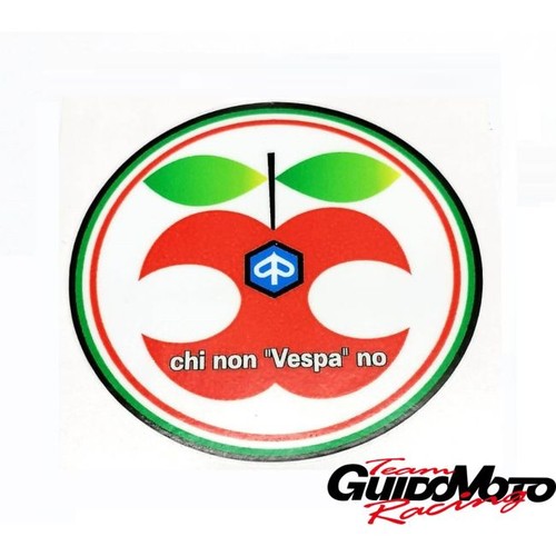 Adesivo chi vespa non mangia - vespa,