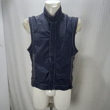 Articolo e4658 smanicato uomo Armani Jeans blu, taglia L, ascelle 55cm, spalle 4