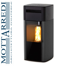 Stufa a pellet ventilata e