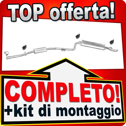 Scarico completo per fiat - scarico,