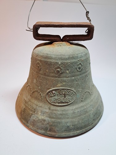 Campana antica vintage alb - campana,