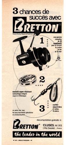 1965 bretton fishing gear - bretton,
