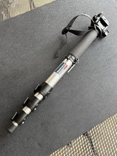 Monopiede Manfrotto 680 con testa inclinabile 3229 e piastra a sgancio rapido 63,5 pollici