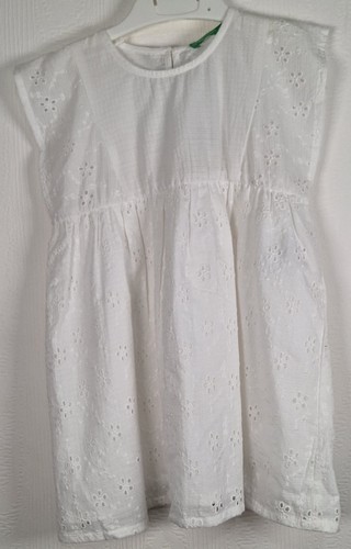 Abito estivo bianco bambina