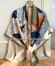 Sciarpa scialle quadrata